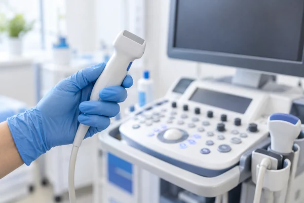 Equipo de ecocardiografía